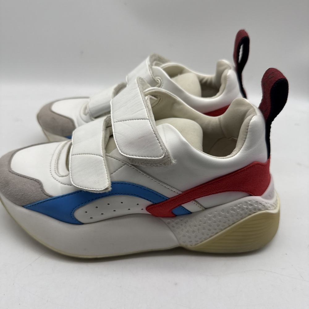 Stella McCartney Eclypse Chunky Double Tab Trainers Sneakers Size 35 - Picture 2 of 16